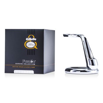 Fusion Chrome Collection For Shaving Brush & Razor Stand