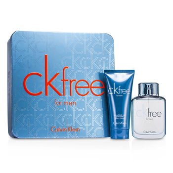 CK Free Coffret: Minyak Wangi Spray 50ml/1.7oz + Pembersih Badan & Rambut 100ml/3.4oz