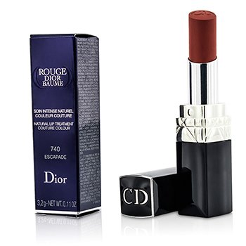 Rouge Dior Baume Natural Lip Treatment Couture Colour - # 740 Escapade