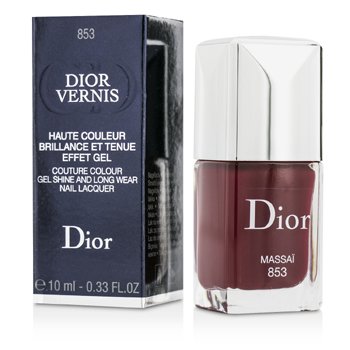 Dior Vernis Couture Colour Gel Shine & Long Wear Nail Lacquer - # 853 Massai