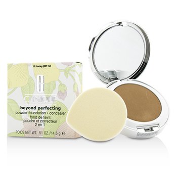 Clinique Beyond Perfecting Powder Foundation + Concealer - # 11 Honey (MF-G)