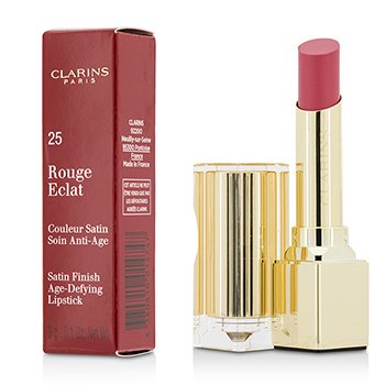 Rouge Eclat Satin Finish Age Defying Lipstick - # 25 Pink Blossom