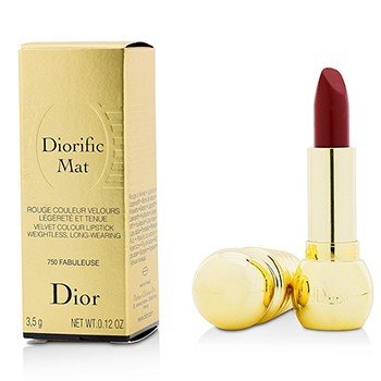 Diorific Mat Velvet Colour Lipstick - # 750 Fabuleuse