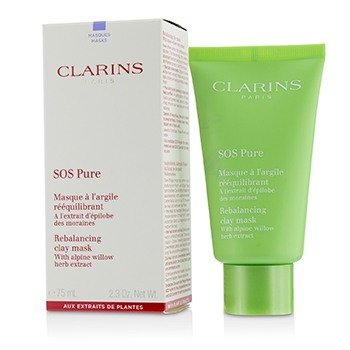 SOS Pure Rebalancing Clay Mask with Alpine Willow - Combination to Oily Skin
