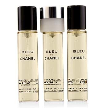 Bleu De Chanel Eau De Toilette Twist And Spray 3x20 ML For Men  (3145891078107) 