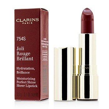 Joli Rouge Brillant (Moisturizing Perfect Shine Sheer Lipstick) - # 754S Deep Red