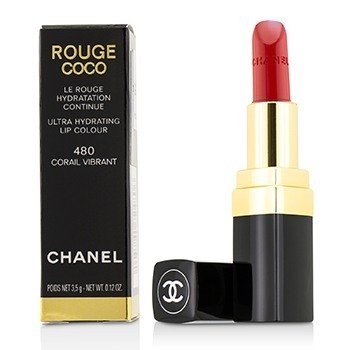 Rouge Coco Ultra Hydrating Lip Colour - # 480 Corail Vibrant