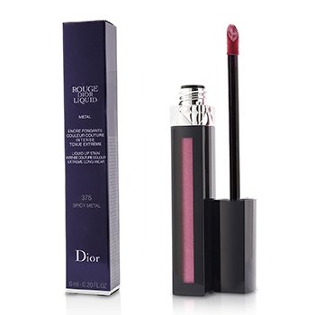Rouge Dior Liquid Lip Stain - # 375 Spicy Metal (Pink)