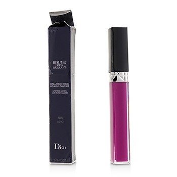 Rouge Dior Brillant Lipgloss - # 888 Soho (Box Slightly Damaged)