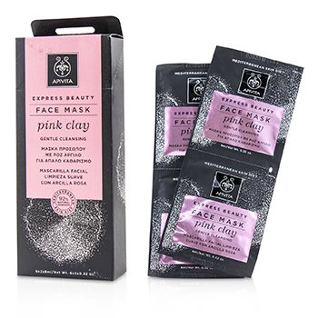 Express Beauty Face Mask with Pink Clay (Gentle Cleansing)
