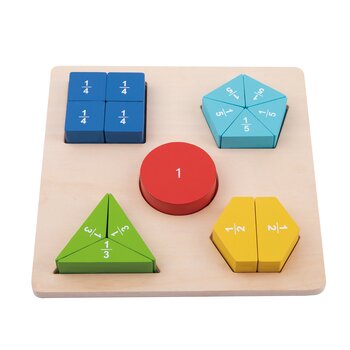 Tooky Toy Co Fraction Puzzle