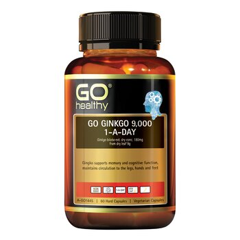 [Authorized Sales Agent] GO Ginkgo 9000 1-A-DAY - 60 Vcaps