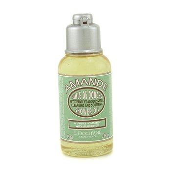 Almond Shower Oil - Syampu Jenis Minyak Pembersih Body (Badan) ( Saiz Pengembara )