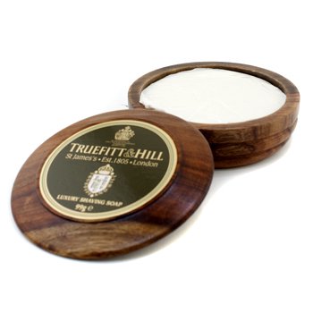 Truefitt & Hill Luxury Shaving Soap In Wooden Bowl