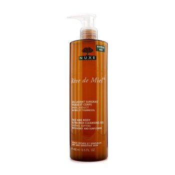 Nuxe Reve De Miel Face & Body Ultra-Rich Cleansing Gel (Dry & Sensitive Skin)