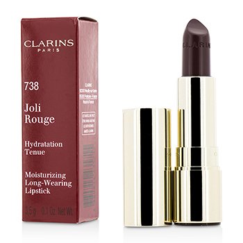 Clarins Joli Rouge (Long Wearing Moisturizing Lipstick) - # 738 Royal Plum
