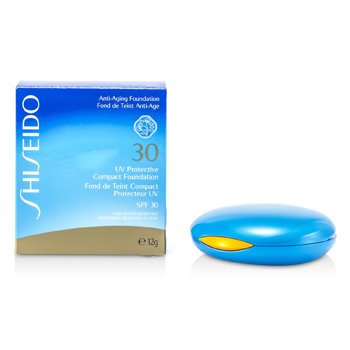 Shiseido UV Protective Compact Foundation SPF 30 (Case+Refill) - # SP40 Medium Ochre
