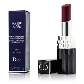 Christian Dior Rouge Dior Baume Natural Lip Treatment Couture Colour - # 988 Nuit Rose