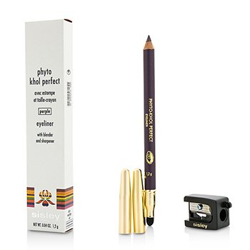 Phyto Khol Perfect Eyeliner (With Blender and Sharpener) - #Purple