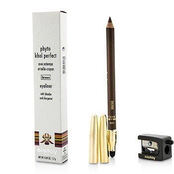 Phyto Khol Perfect Eyeliner (With Blender and Sharpener) - # Brown