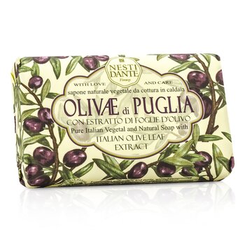 Nesti Dante Natural Soap With Italian Olive Leaf Extract  - Olivae Di Puglia