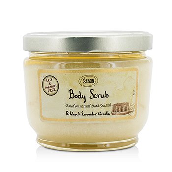 Sabon Body Scrub - Patchouli Lavender Vanilla