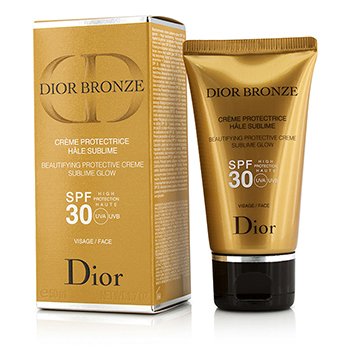 Christian Dior Dior Bronze Beautifying Protective Creme Sublime Glow SPF 30 For Face