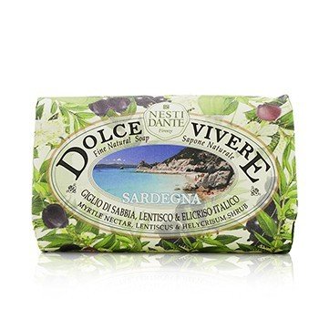 Dolce Vivere Fine Natural Soap - Sardegna - Myrtle Nectar, Lentiscus & Helycrisum Shrub