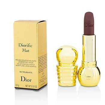 Christian Dior Diorific Mat Velvet Colour Lipstick - # 590 Troublante