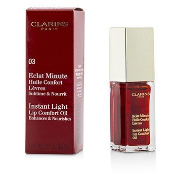Eclat Minute Instant Light Lip Comfort Oil - # 03 Red Berry