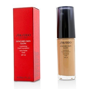 Shiseido Synchro Skin Glow Luminizing Fluid Foundation SPF 20 - # Rose 4