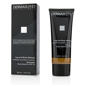 Dermablend Leg and Body Make Up Buildable Liquid Body Foundation Sunscreen Broad Spectrum SPF 25 - #Deep Golden 70W