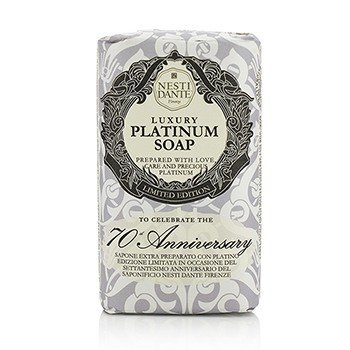 Nesti Dante 7070 Anniversary Luxury Platinum Soap With Precious Platinum (Limited Edition)
