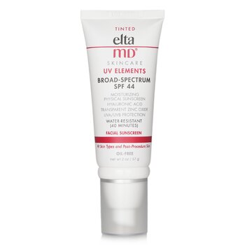 UV Elements Moisturizing Physical Tinted Facial Sunscreen SPF 44 - For All Skin Types & Post-Procedure Skin