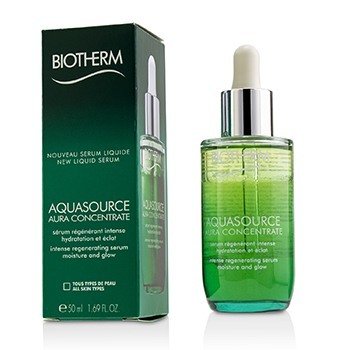 Biotherm Aquasource Aura Concentrate Intense Regenerating Serum - Suitable For Sensitive Skin