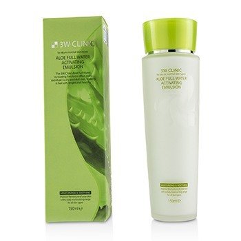 Aloe Full Water Activating Emulsion - For Dry to Normal Skin Types