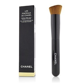 Les Pinceaux De Chanel 2 In 1 Foundation Brush (Fluid And Powder)