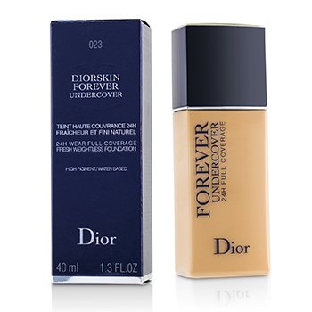 Diorskin Forever Undercover 24H Wear Full Coverage Water Based Foundation - # 023 Peach