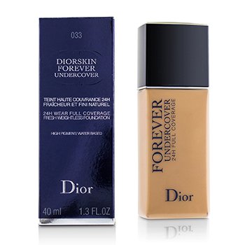 Diorskin Forever Undercover 24H Wear Full Coverage Water Based Foundation - # 033 Apricot Beige