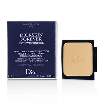 Christian Dior Diorskin Forever Extreme Control Perfect Matte Powder Makeup SPF 20 Refill - # 040 Honey Beige