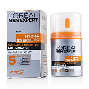 Men Expert Hydra Energetic Daily Anti-Fatigue Moisturising Lotion (Box Slightly Damaged)