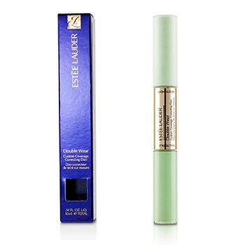Double Wear Custom Coverage Correcting Duo - # Green