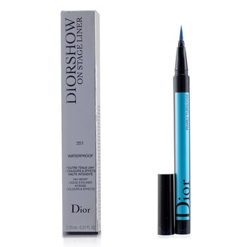 Christian Dior Diorshow On Stage Liner Waterproof - # 351 Pearly Turquoise