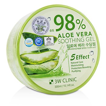 3W Clinic 98% Aloe Vera Soothing Gel