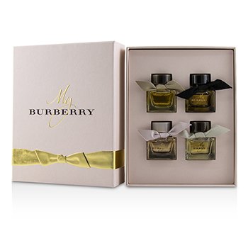 My Burberry Miniature Coffret: My Burberry Eau De Toilette + My Burberry  Eau De Perfume + My Burberry Black Perfume + My Burberry Blush Eau De  Perfume 4x5ml