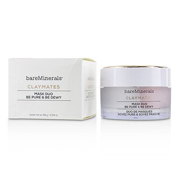 Bare Escentuals Claymates Be Pure & Be Dewy Mask Duo