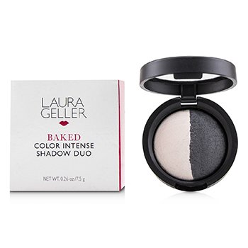 Baked Color Intense Shadow Duo - # Marble/Midnight