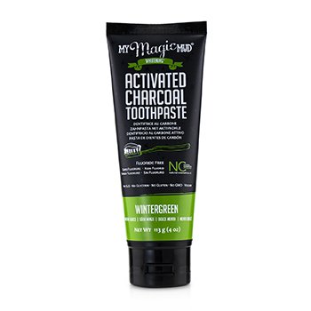 Activated Charcoal Toothpaste (Fluoride-Free) - Wintergreen