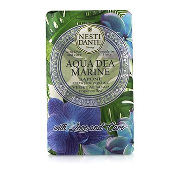 Nesti Dante Triple Milled Vegetal Soap With Love & Care - Aqua Dea Marine