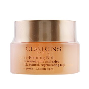 Extra-Firming Nuit Wrinkle Control, Regenerating Night Cream - All Skin Types (Box Slightly Damaged)